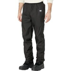Helly Hansen Men Work Waterproof Manchester Pull On Rain Pants Black NWT SZ 2XL